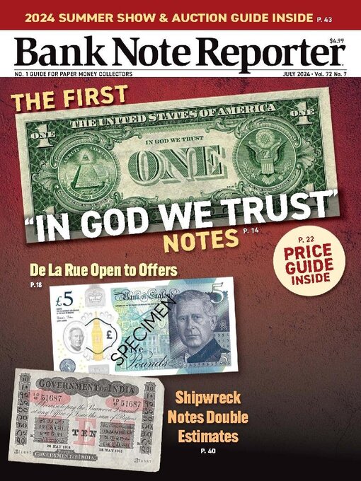 Title details for Banknote Reporter by Active Interest Media HoldCo, Inc. - Available